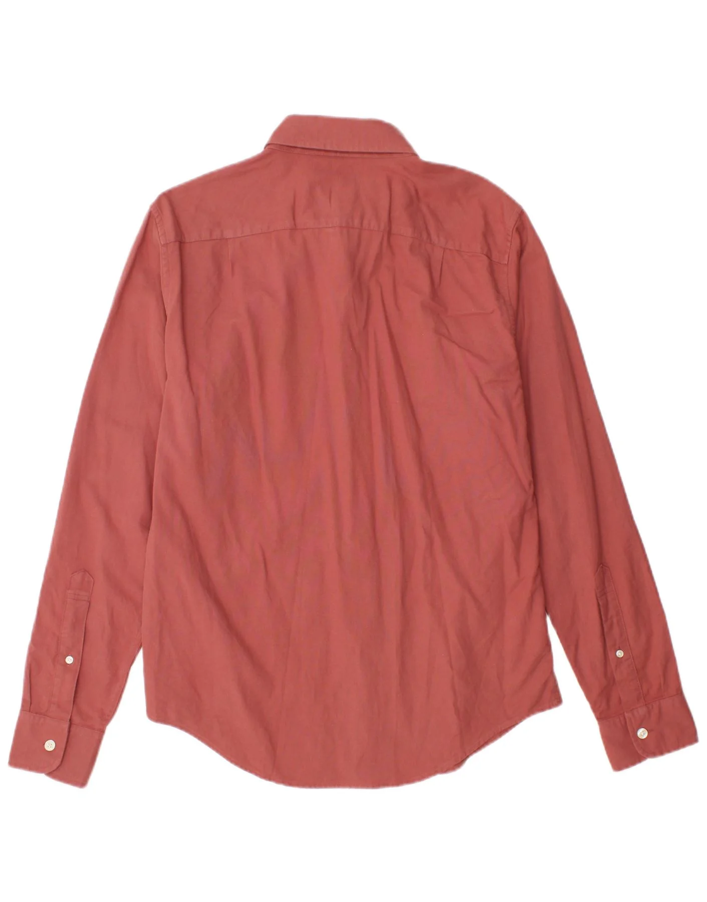 ABERCROMBIE & FITCH Mens Muscle Shirt Medium Red Cotton