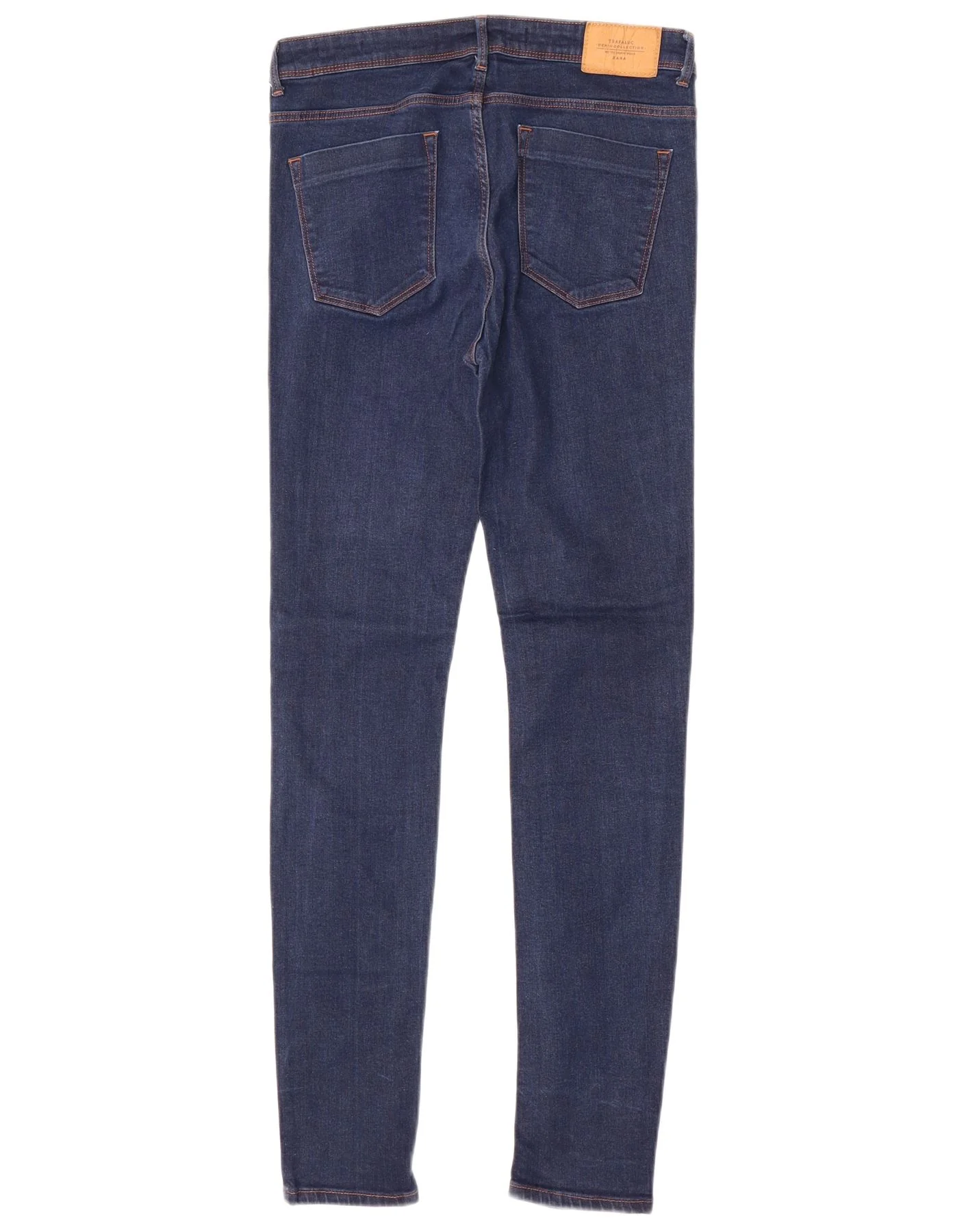ZARA Womens Trafaluc Skinny Jeans EU 40 Medium W30 L31 Navy Blue