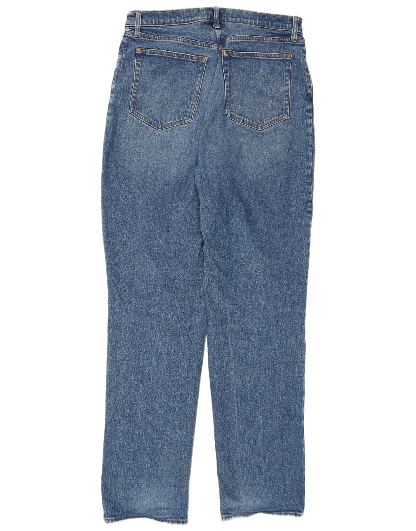 ABERCROMBIE & FITCH Womens Curve Straight Jeans US 14 XL W32 L34 Blue