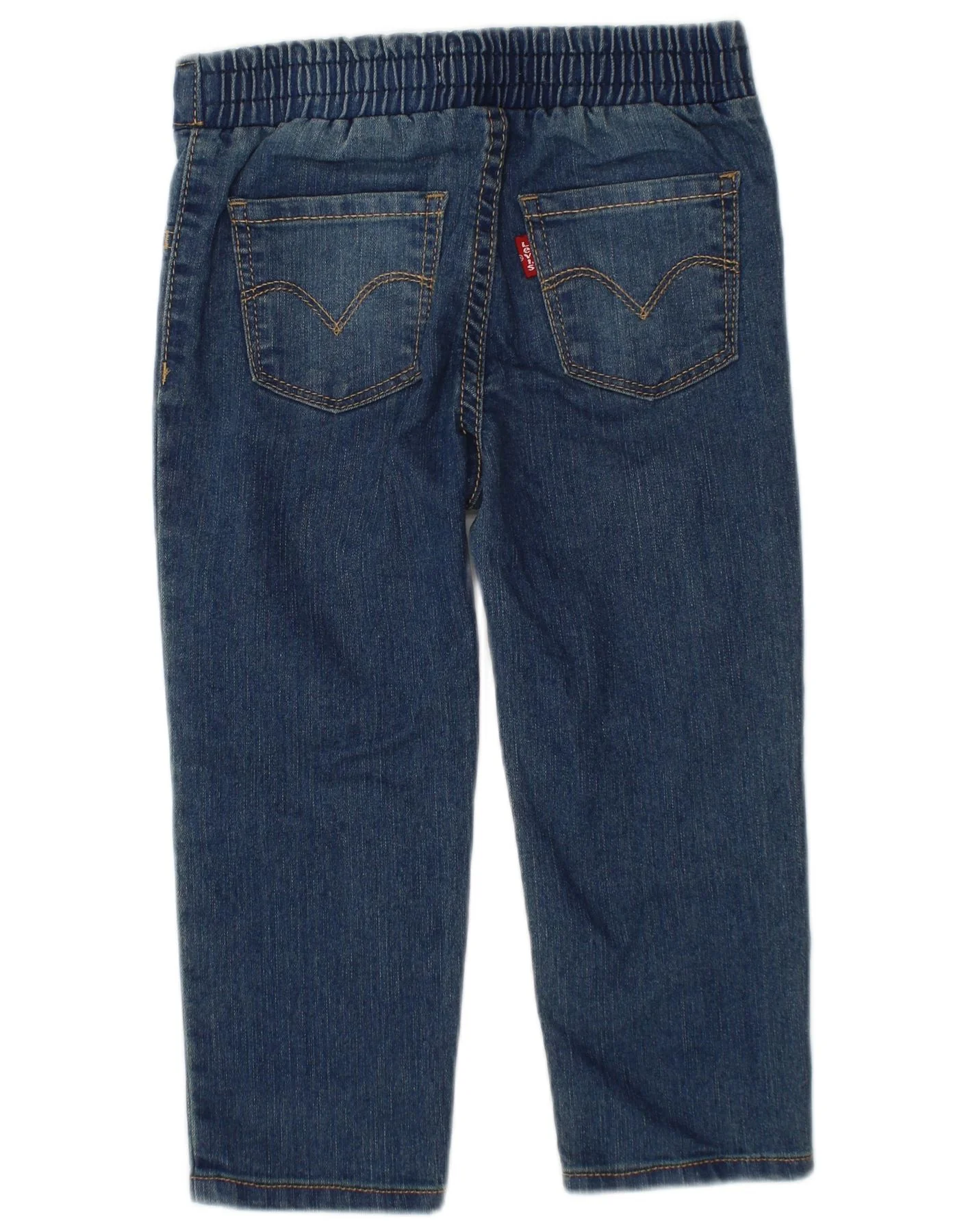 LEVI’S Vaqueros Rectos para Bebé Niña 12-18 Meses W18 L13 Algodón Azul