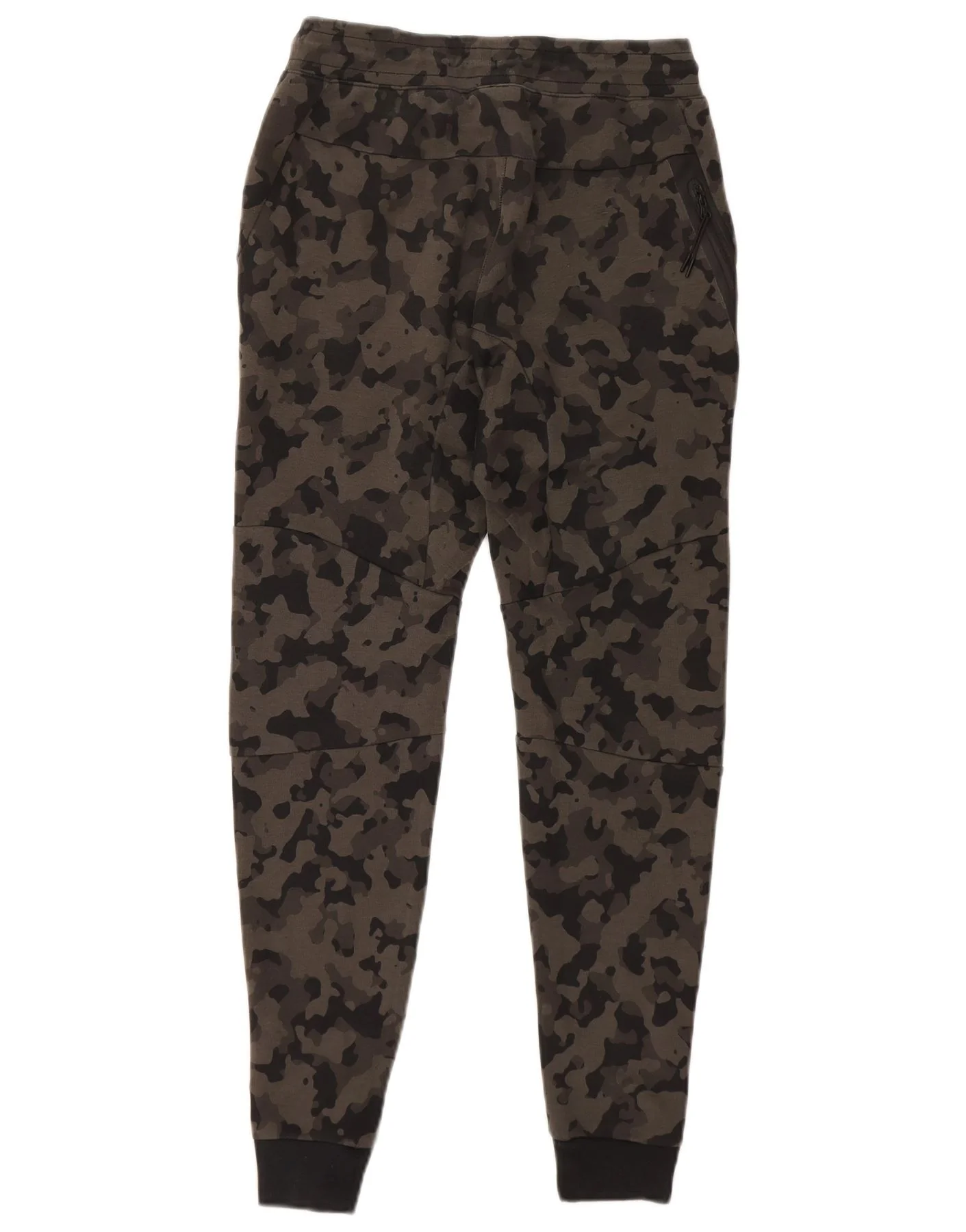 Pantalones de chándal Nike para hombre, talla XS, color caqui, camuflaje, algodón
