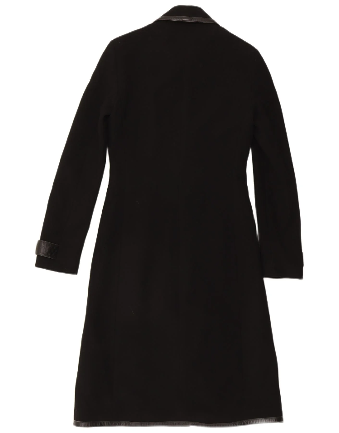 Abrigo cruzado de mujer DOLCE & GABBANA IT 40 (pequeño) de lana virgen negra