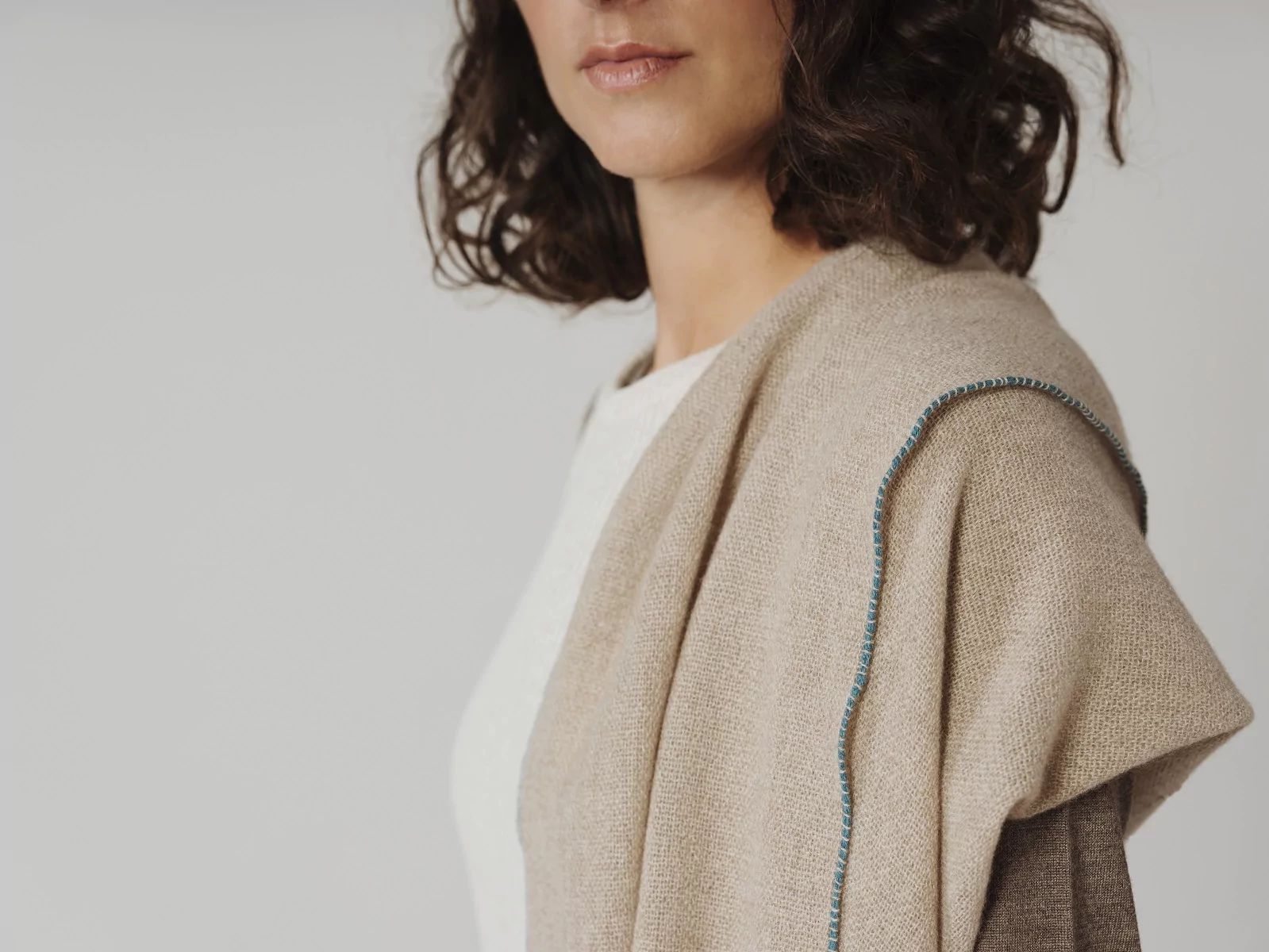 Chal Teixidors 100% cachemir Jazz III beige