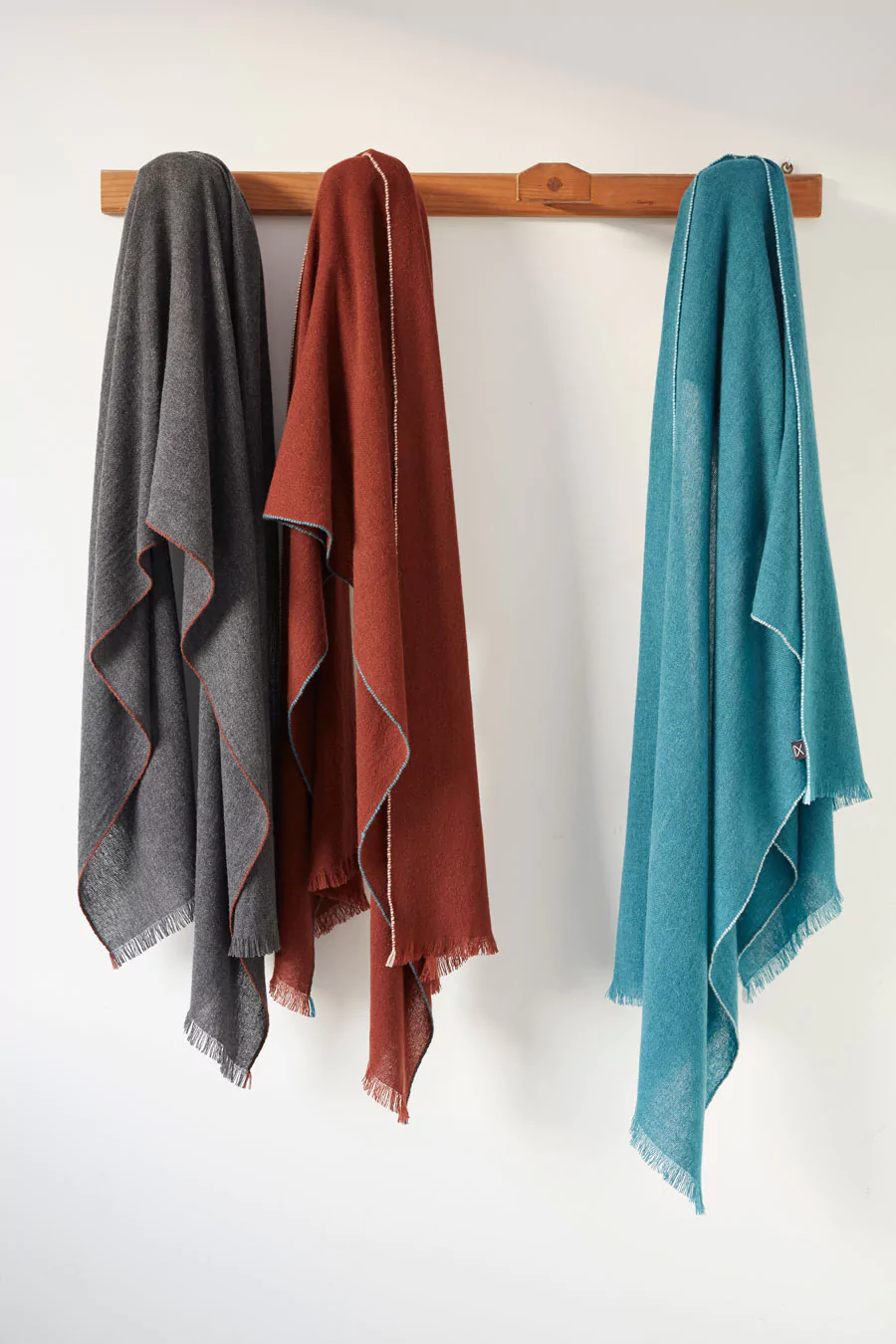 Chal Teixidors 100% cachemir Jazz III azul turquesa