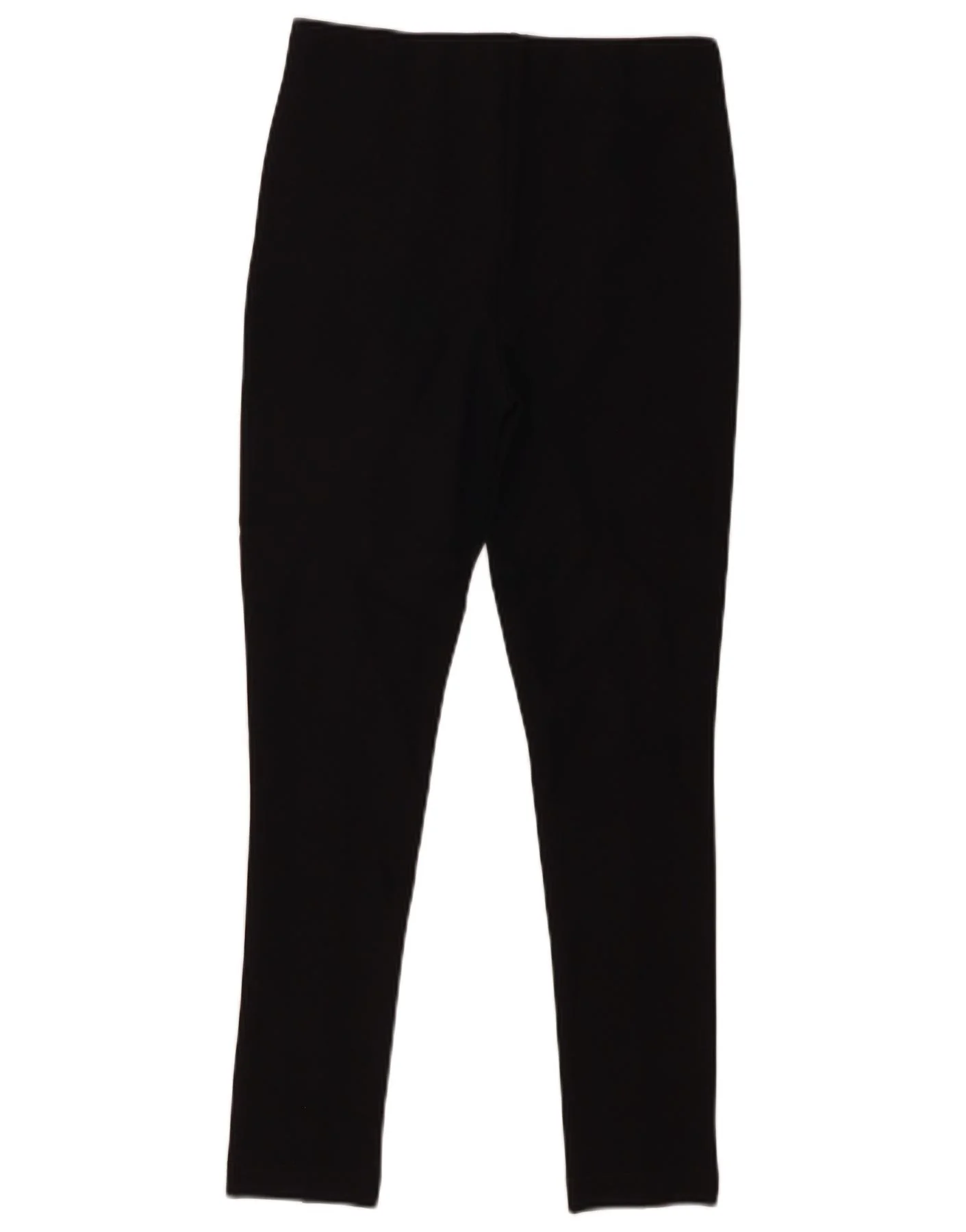 ZARA Womens Slim High Waist Casual Trousers Medium W28 L26 Black Viscose