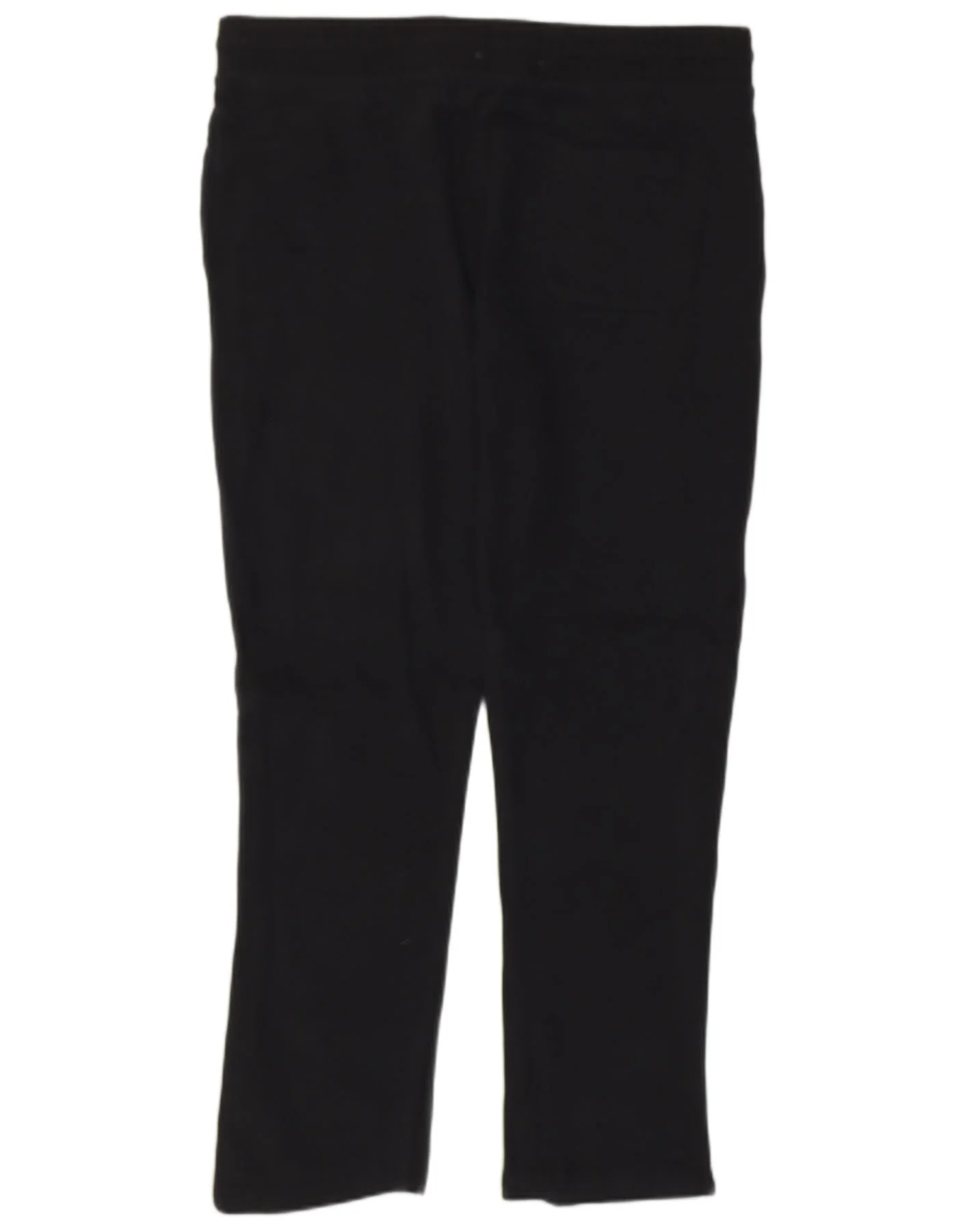 MARKS & SPENCER Mens Regular Fit Tracksuit Trousers Large Black Cotton