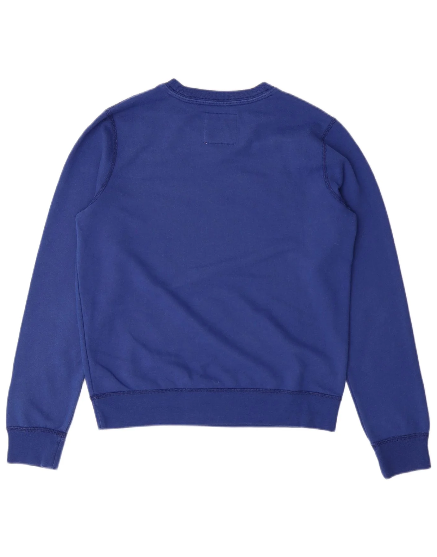 ABERCROMBIE & FITCH Boys Graphic Sweatshirt Jumper 13-14 Years Blue Cotton